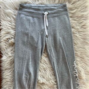 Calvin Klein Performance Grey Drawstring Waist Women's Joggers Size Large (L)